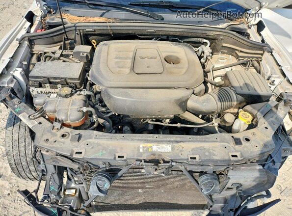 1C4RDJAG1KC722091 2019 DODGE DURANGO White Widok wnętrza z tyłu