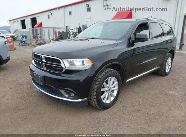 1C4RDJAG1KC744429 2019 DODGE DURANGO Black Front left