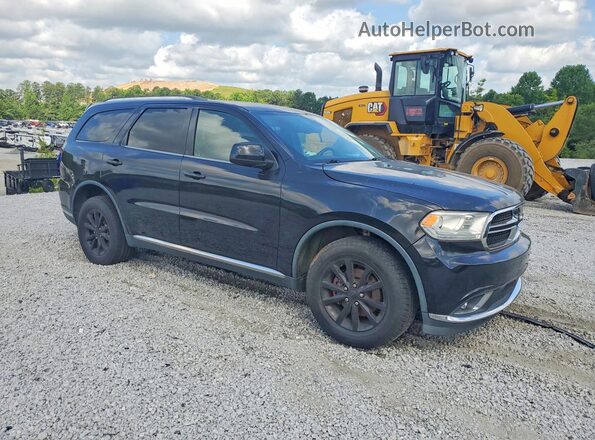 1C4RDJAG2GC486171 2016 DODGE DURANGO Черный Передняя правая четверть