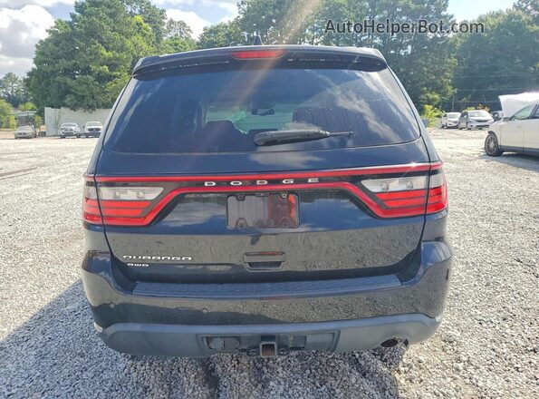 1C4RDJAG2GC486171 2016 DODGE DURANGO Черный Вид сзади