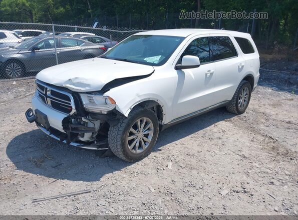 1C4RDJAG2HC878939 2017 DODGE DURANGO White Передня ліва чверть