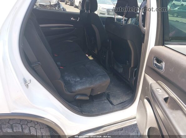 1C4RDJAG2HC878939 2017 DODGE DURANGO White Вид наклейки з VIN-кодом
