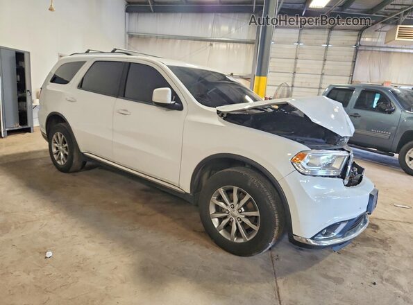 1C4RDJAG2JC112148 2018 DODGE DURANGO White Передня права чверть