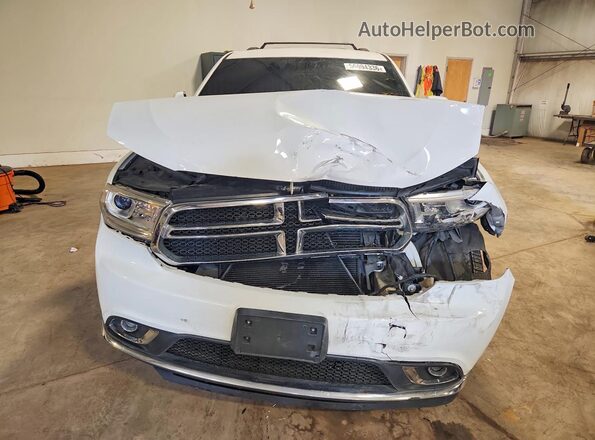 1C4RDJAG2JC112148 2018 DODGE DURANGO White Вид спереду