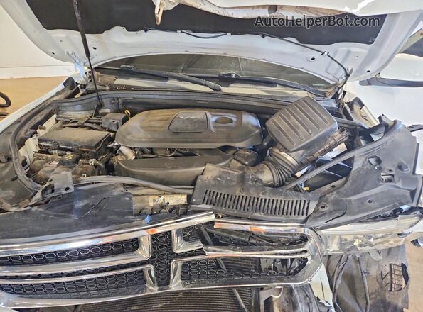 1C4RDJAG2JC112148 2018 DODGE DURANGO White Вид підкапотного простору