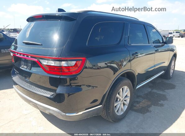 1C4RDJAG2KC744455 2019 DODGE DURANGO Черный Задняя правая четверть