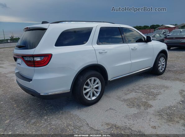 1C4RDJAG2KC839811 2019 DODGE DURANGO White Tył prawy