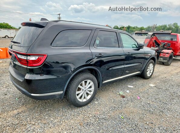 1C4RDJAG2LC253157 2020 DODGE DURANGO Черный Задняя правая четверть