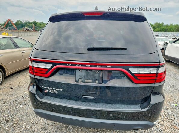 1C4RDJAG2LC253157 2020 DODGE DURANGO Черный Вид сзади