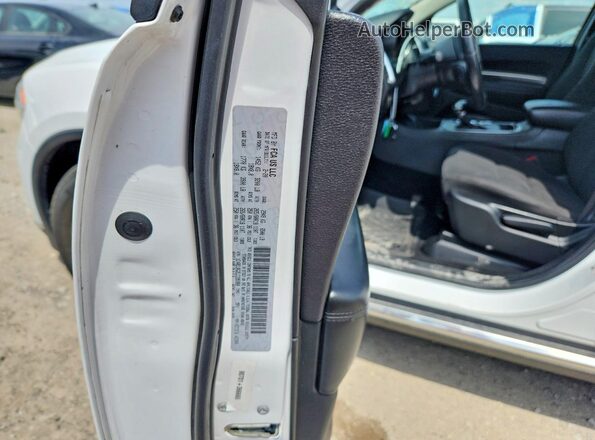 1C4RDJAG2LC295988 2020 DODGE DURANGO White VIN sticker view