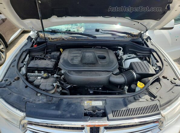 1C4RDJAG2LC295988 2020 DODGE DURANGO White Engine compartment view