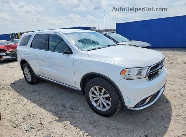 1C4RDJAG2LC295988 2020 DODGE DURANGO White Front right