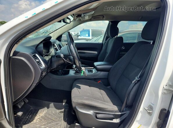 1C4RDJAG2LC295988 2020 DODGE DURANGO White Front interior view