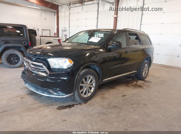1C4RDJAG3HC945595 2017 DODGE DURANGO Black წინა მარცხენა ხედი სამი მეოთხედიდან