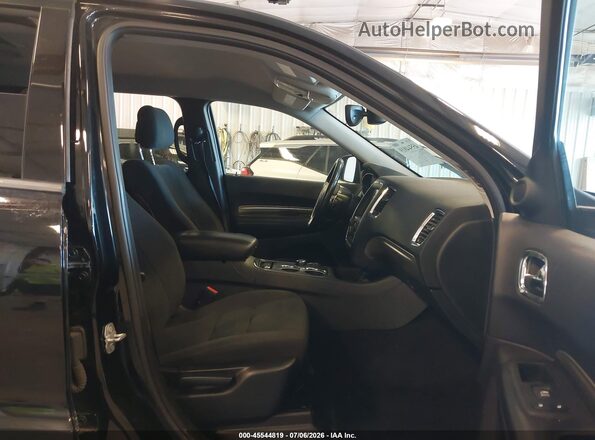1C4RDJAG3HC945595 2017 DODGE DURANGO Black წინა სალონის ხედი