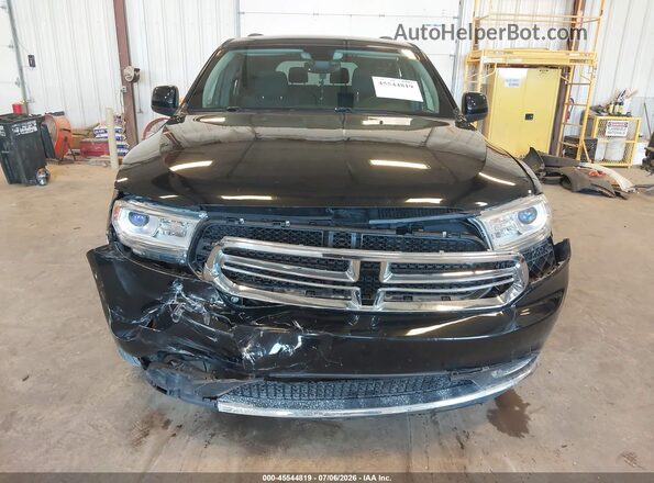 1C4RDJAG3HC945595 2017 DODGE DURANGO Black ხელსაწყოთა პანელის ხედი