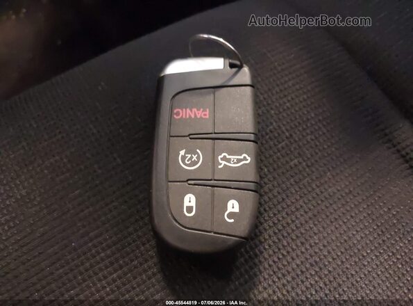1C4RDJAG3HC945595 2017 DODGE DURANGO Black წინა პანელის ხედი