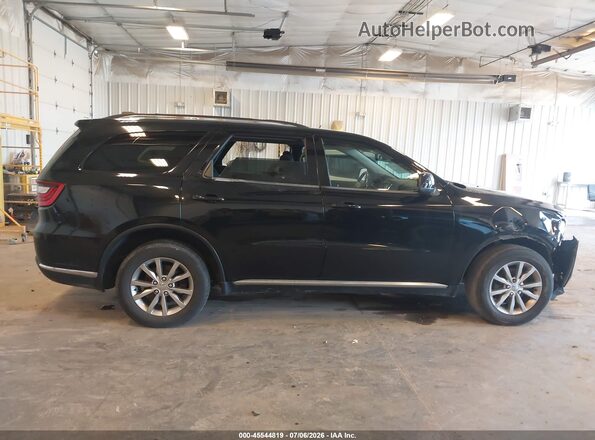 1C4RDJAG3HC945595 2017 DODGE DURANGO Black უკანა სალონის ხედი