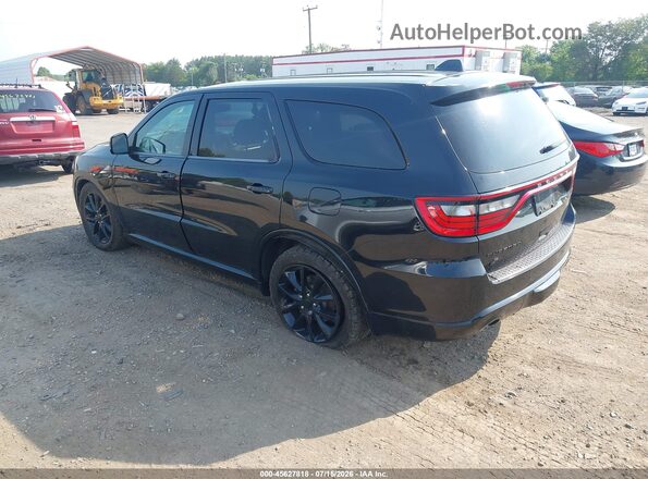 1C4RDJAG3JC213845 2018 DODGE DURANGO Черный Задняя левая четверть