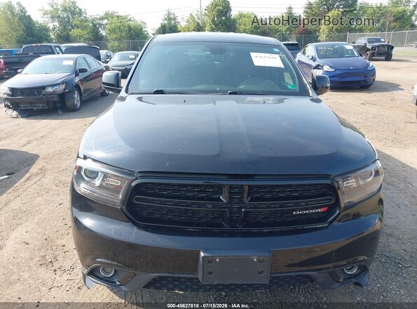 1C4RDJAG3JC213845 2018 DODGE DURANGO Черный Вид щитка приборов