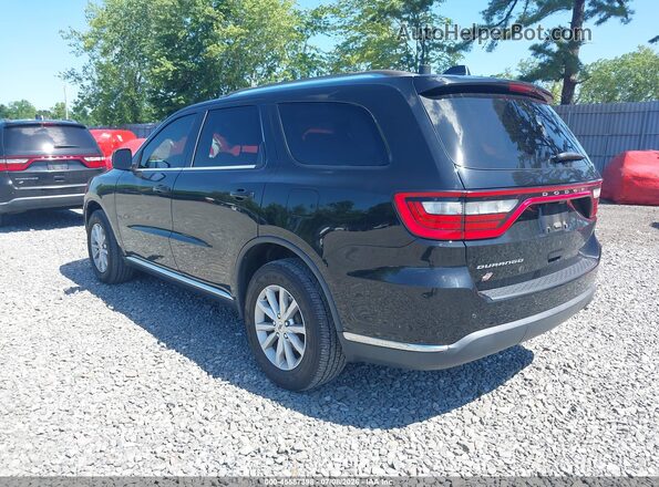 1C4RDJAG3KC744464 2019 DODGE DURANGO Black უკანა მარცხენა