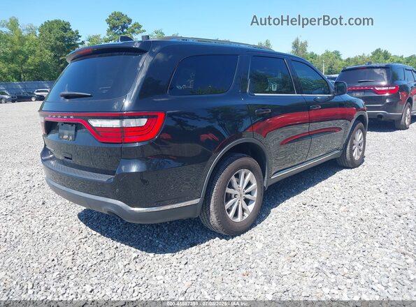 1C4RDJAG3KC744464 2019 DODGE DURANGO Black უკანა მარჯვენა