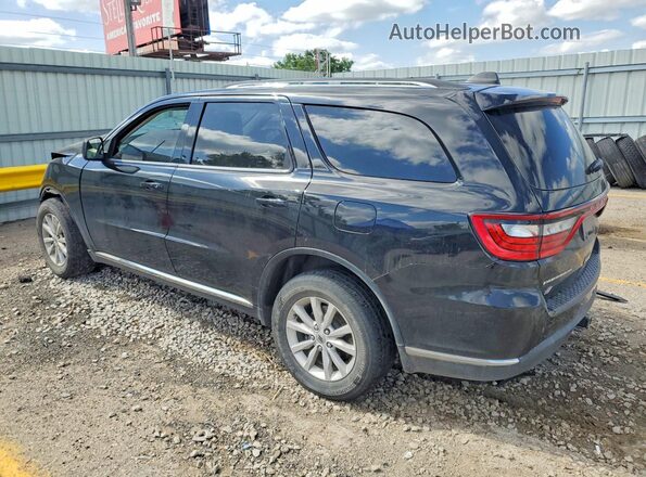 1C4RDJAG3LC301877 2020 DODGE DURANGO Black Задня ліва чверть