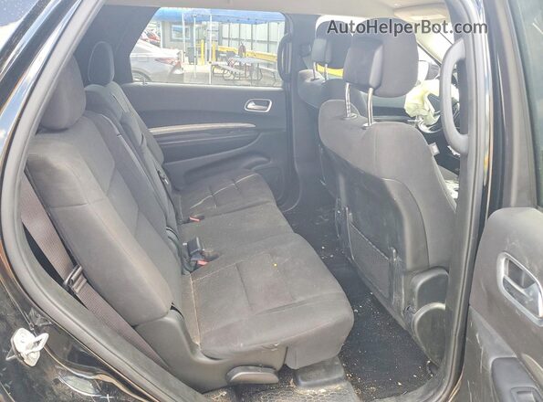 1C4RDJAG3LC301877 2020 DODGE DURANGO Black Вид задньої частини салону