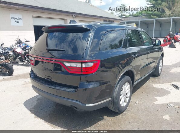 1C4RDJAG3MC688206 2021 DODGE DURANGO Black Задня права чверть