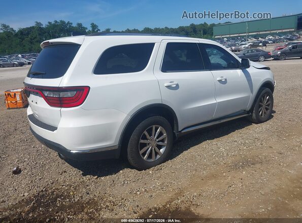 1C4RDJAG4GC341343 2016 DODGE DURANGO White Rear right