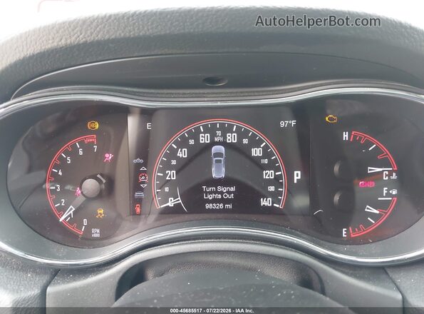 1C4RDJAG4GC383768 2016 DODGE DURANGO Black უკანა სავარძლების ხედი