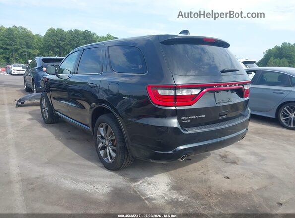 1C4RDJAG4GC383768 2016 DODGE DURANGO Black უკანა მარცხენა