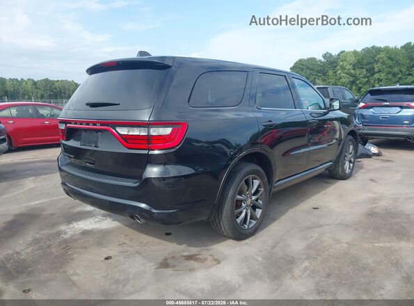 1C4RDJAG4GC383768 2016 DODGE DURANGO Black უკანა მარჯვენა