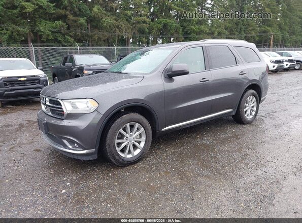 1C4RDJAG4HC883690 2017 DODGE DURANGO Black Front left