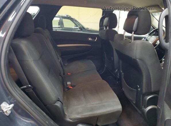 1C4RDJAG4JC198188 2018 DODGE DURANGO Gray Rear interior view