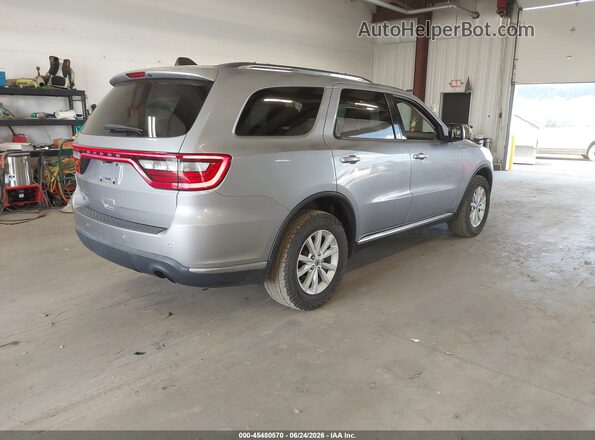 1C4RDJAG4KC705589 2019 DODGE DURANGO Gray Trasero derecho