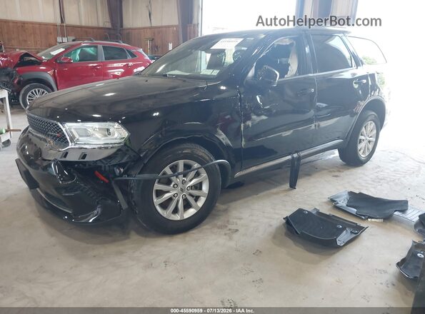 1C4RDJAG4PC564854 2023 DODGE DURANGO Black Przód lewy