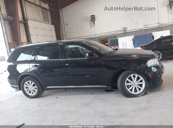 1C4RDJAG4PC564854 2023 DODGE DURANGO Black Widok wnętrza z tyłu