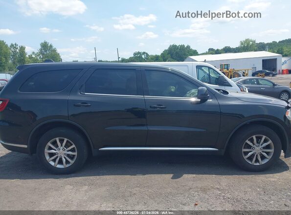 1C4RDJAG5GC363206 2016 DODGE DURANGO Black Вид задньої частини салону