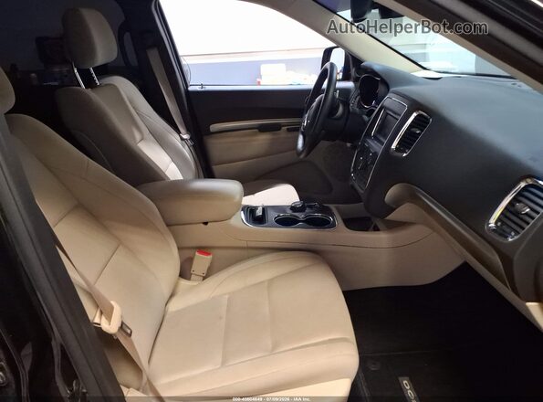 1C4RDJAG6GC449138 2016 DODGE DURANGO Black Vista interior delantera