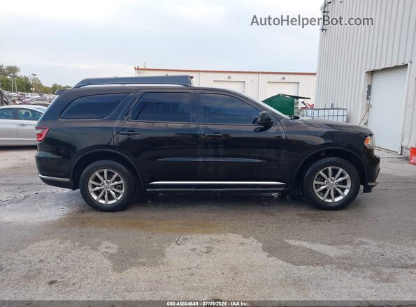 1C4RDJAG6GC449138 2016 DODGE DURANGO Black Vista interior trasera