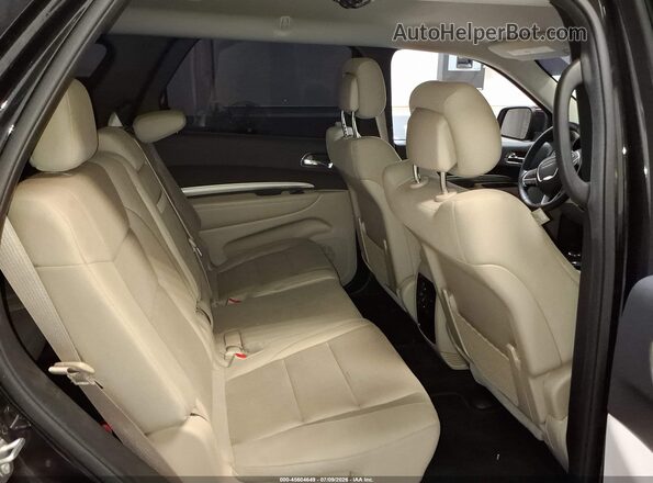 1C4RDJAG6GC449138 2016 DODGE DURANGO Black Vista de la etiqueta del VIN
