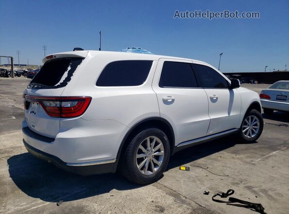 1C4RDJAG6HC929052 2017 DODGE DURANGO Белый Задняя правая четверть