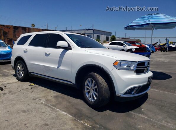 1C4RDJAG6HC929052 2017 DODGE DURANGO Белый Передняя правая четверть