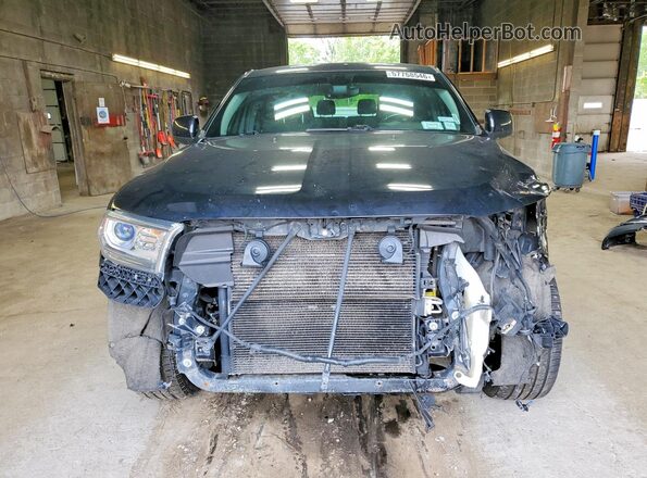 1C4RDJAG6JC112136 2018 DODGE DURANGO Black წინა ხედი