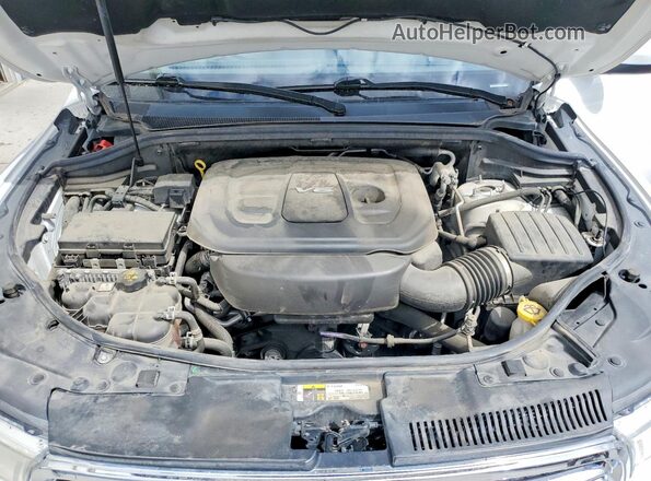 1C4RDJAG6JC176435 2018 DODGE DURANGO Белый Вид задней части салона