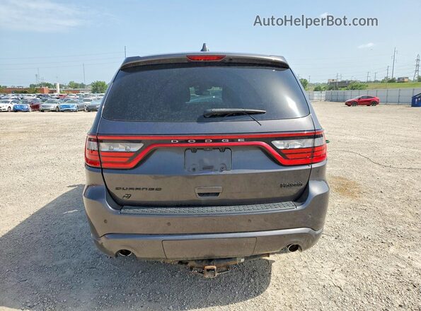 1C4RDJAG6JC292122 2018 DODGE DURANGO Серый Вид сзади