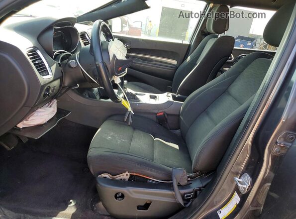 1C4RDJAG6JC292122 2018 DODGE DURANGO Серый Вид салона спереди