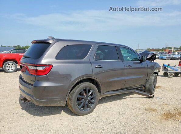 1C4RDJAG6JC292122 2018 DODGE DURANGO Серый Задняя правая четверть