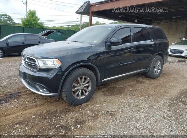 1C4RDJAG6JC346244 2018 DODGE DURANGO Black Передня ліва чверть